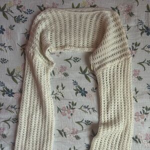 Cream Knit Shrug